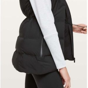 Worn once sold out sleet Street lululemon vest. Size 6